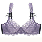Soutien-gorge sexy en dentelle avec découpes pour femmes