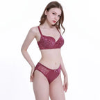 Soutien-gorge push-up sexy sans coutures en dentelle pour femmes