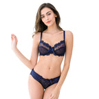 Ensemble de lingerie sexy transparente pour femmes