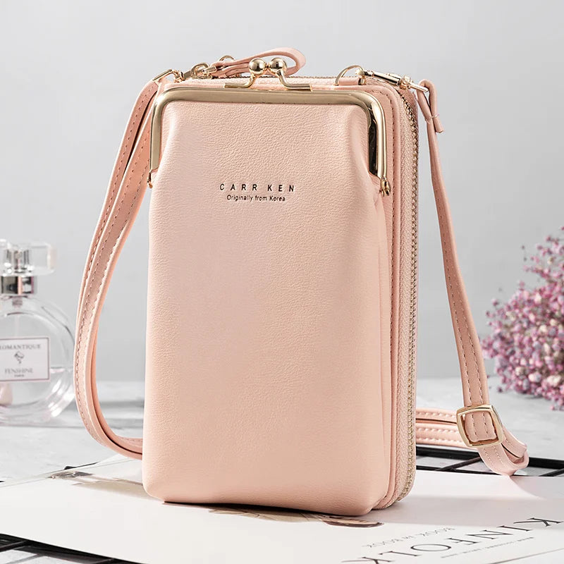 sacs à bandoulière en cuir PU pour femmes, sac à main de grande capacité pour téléphone Portable