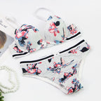 culottes et soutien-gorge transparent sans couture pour femmes