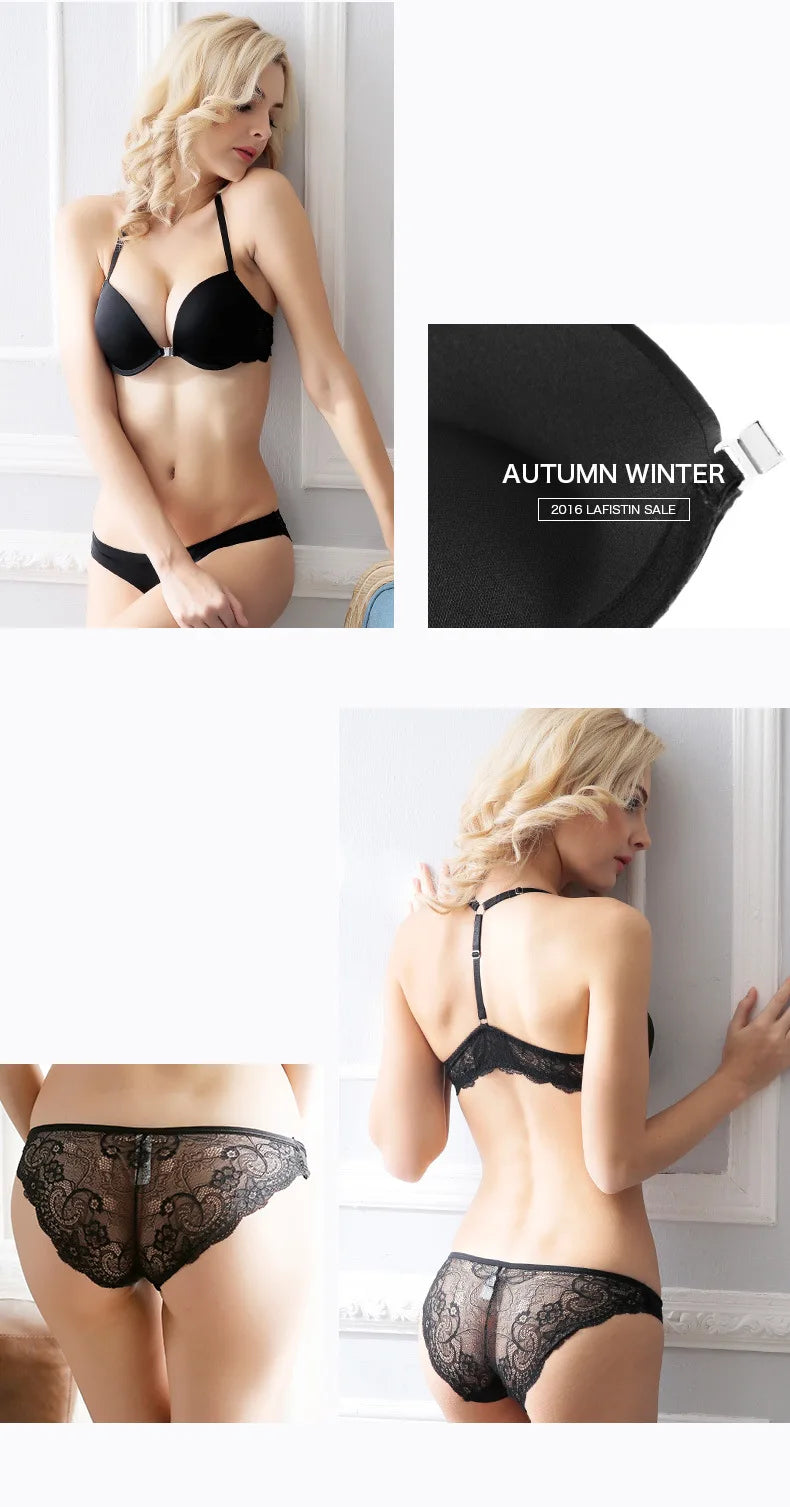 Ensemble de soutien-gorge et culotte sexy pour femmes