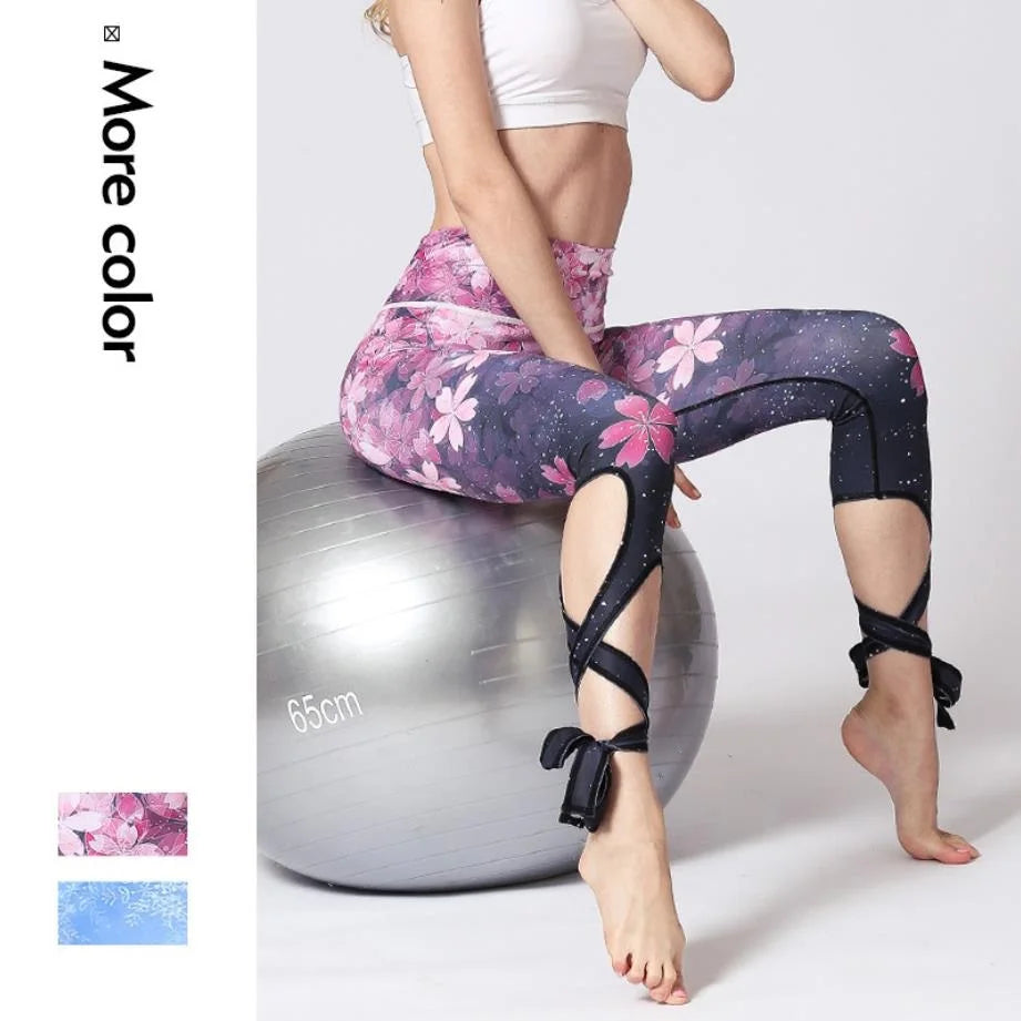 Pantalon de yoga pour femme, leggings de sport, sexy, taille haute