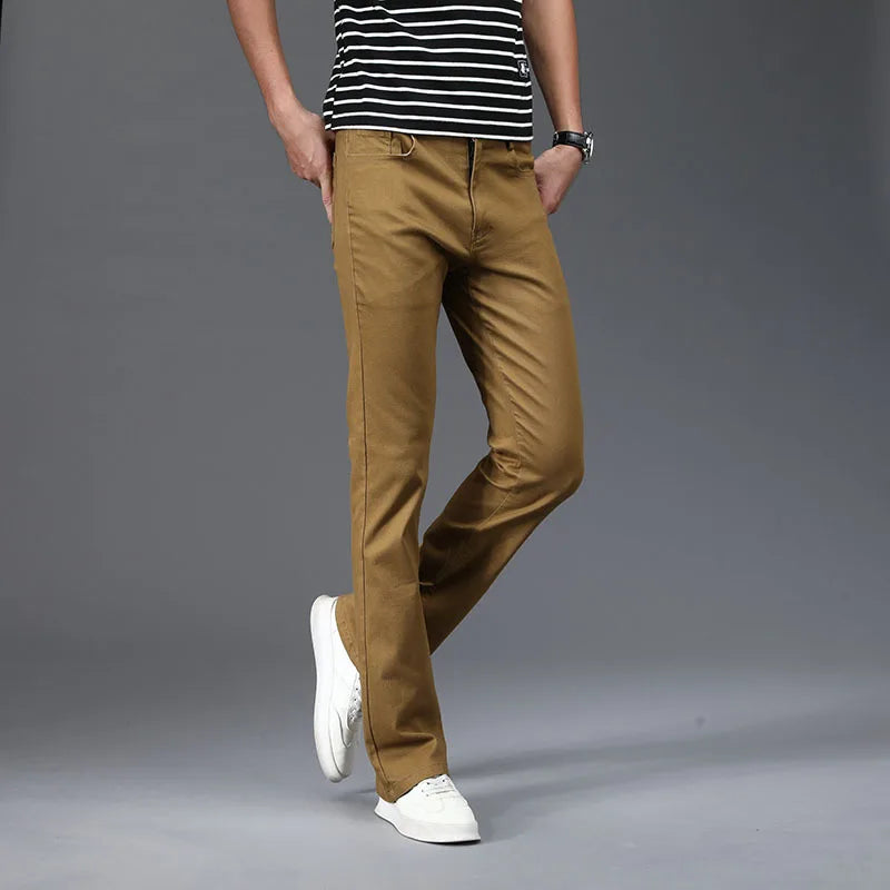 Pantalon évasé fin pour hommes