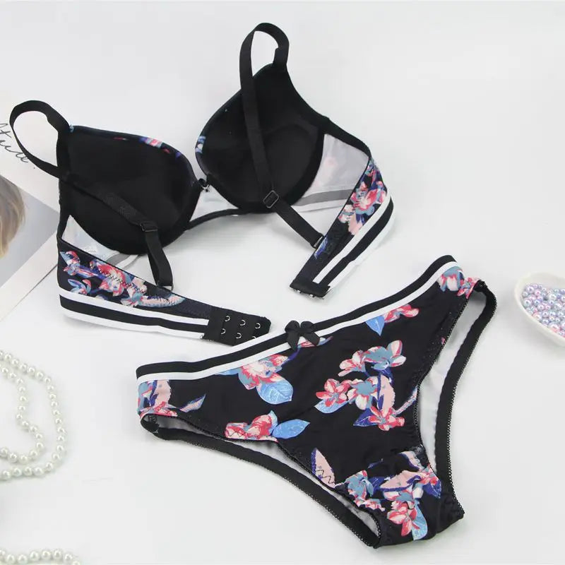 culottes et soutien-gorge transparent sans couture pour femmes