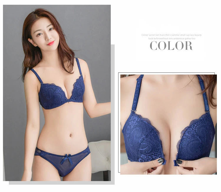 Soutien-gorge Push-Up en dentelle pour femmes