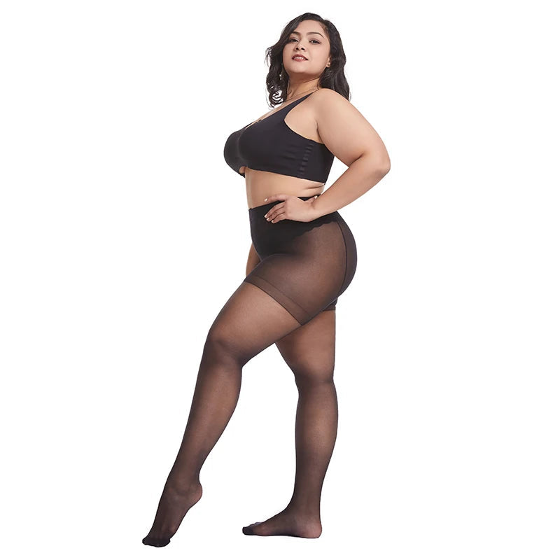 Collants XXXL à élasticité pour femmes