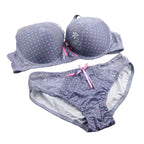 Ensemble de soutien-gorge et culotte sans coutures pour femmes