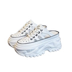 Basket à semelles épaisses, cordon de serrage pour femmes