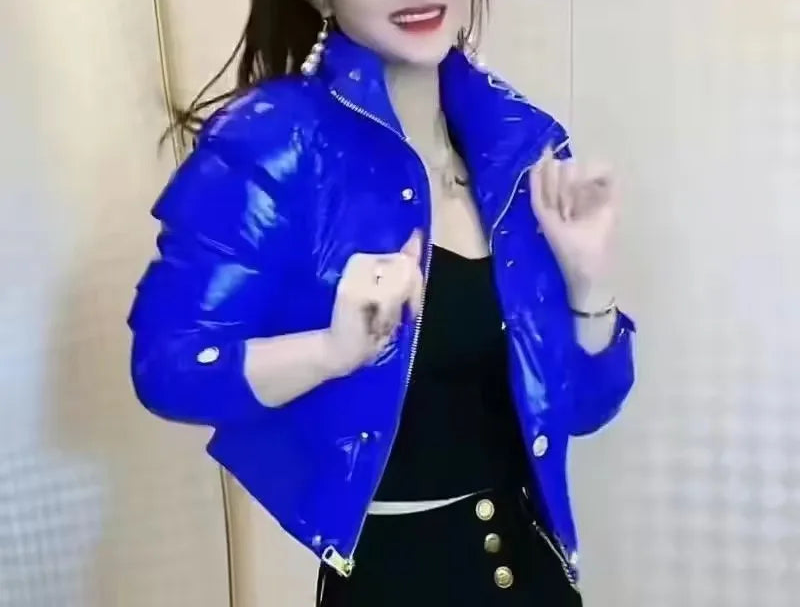 Doudoune coréenne en coton pour femme