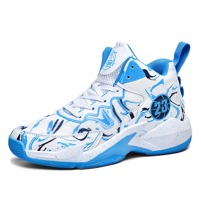 Chaussures de basket-ball montantes pour hommes