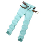 Pantalons décontractés jambe droite pour hommes