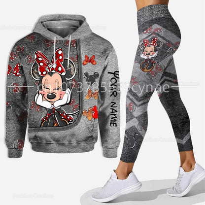 Ensemble sweat à capuche et Leggings Disney Mickey pour femme