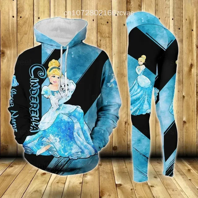 Ensemble sweat à capuche et Leggings Ariel Duck pour femme