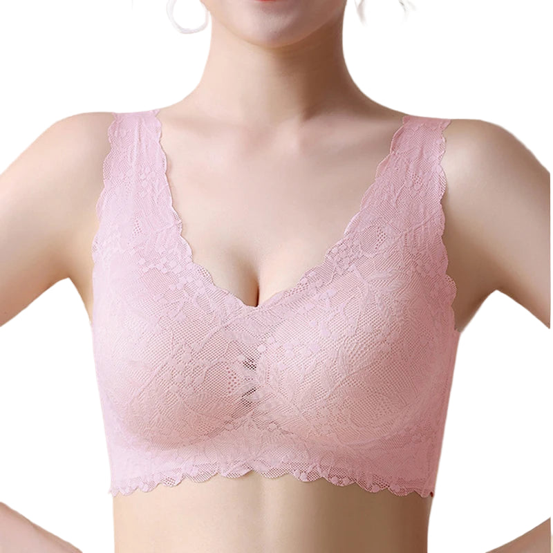 Soutien-gorge de sport sans bretelles, avec résistance aux chocs réglable pour femmes