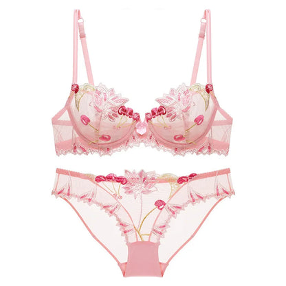 Ensemble de soutien-gorge en dentelle pour femmes