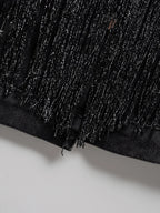 Veste courte en jean pour femme