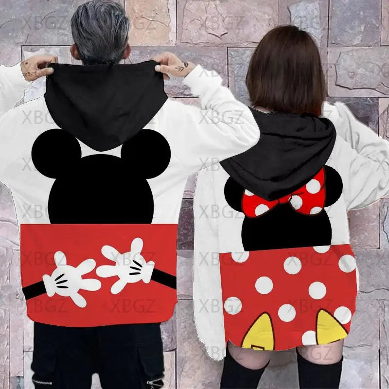 Sweat-shirt à capuche pour femme Mickey