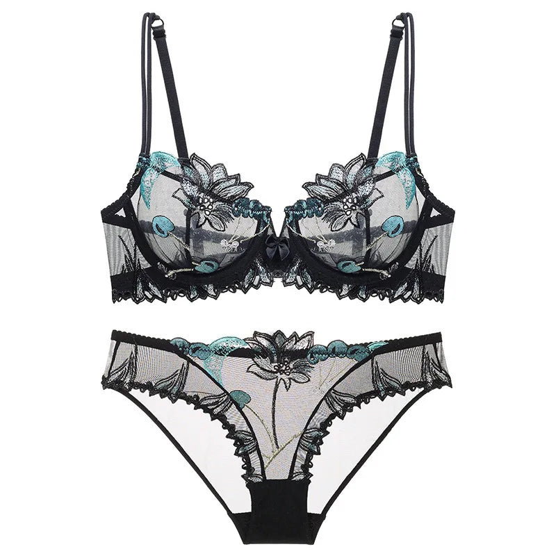 Ensemble de soutien-gorge en dentelle pour femmes