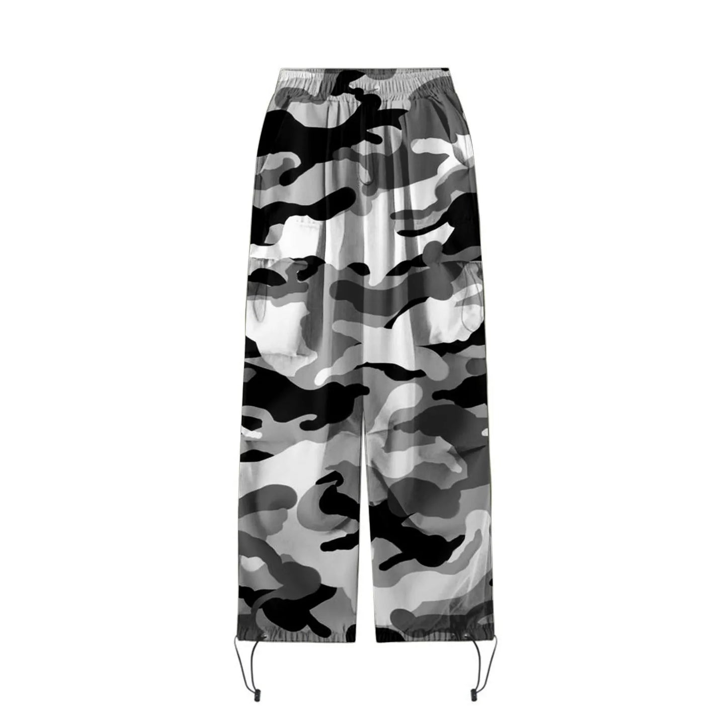 Pantalon cargo camouflage pour femme, streetwear, hip-hop