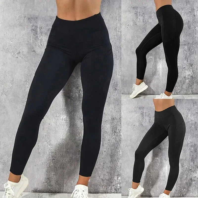 Leggings push-up taille haute pour femme