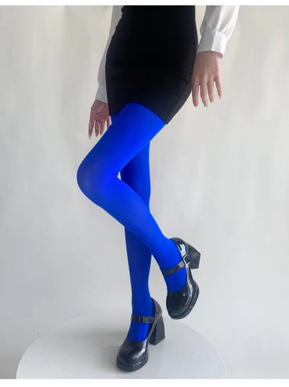 Leggings transparents rouges pour femmes