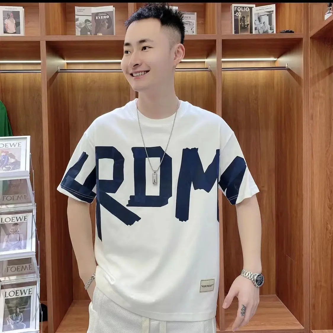 T-shirt à manches courtes pour homme