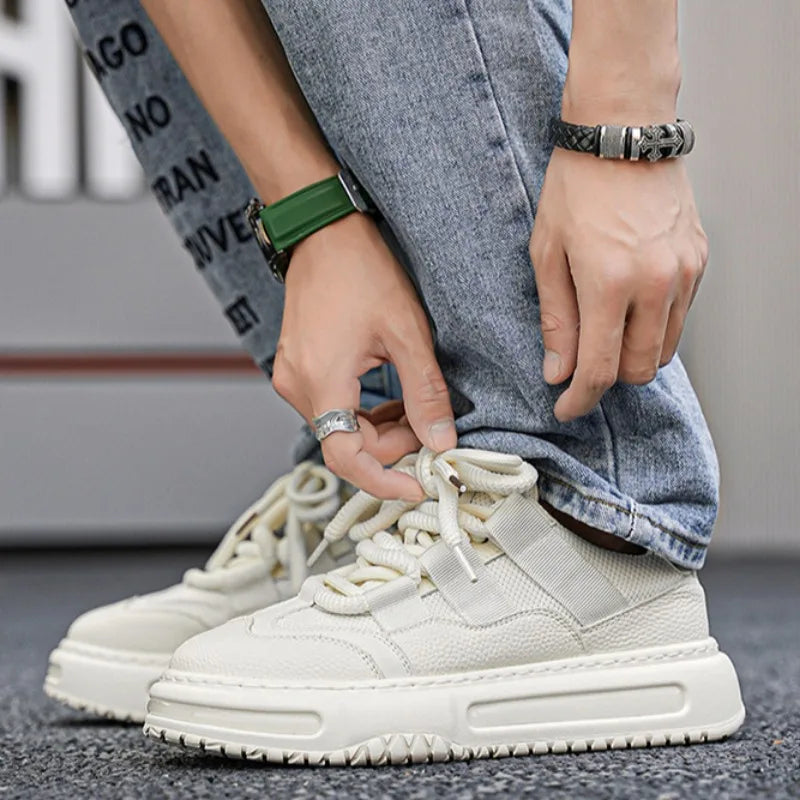 Baskets respirantes à lacets pour hommes