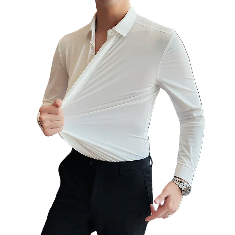 Chemises à manches longues pour hommes