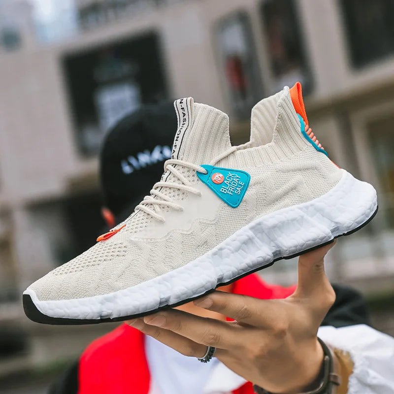 Baskets de jogging d'été en maille pour hommes