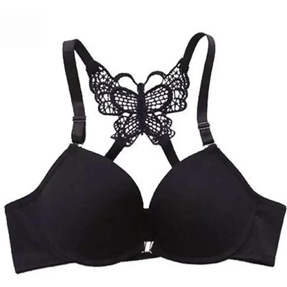 Soutien-gorge push up à bretelles réglables pour femme