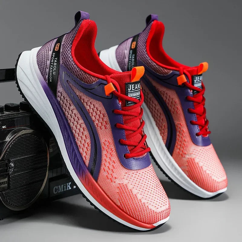 Baskets respirantes en maille pour hommes