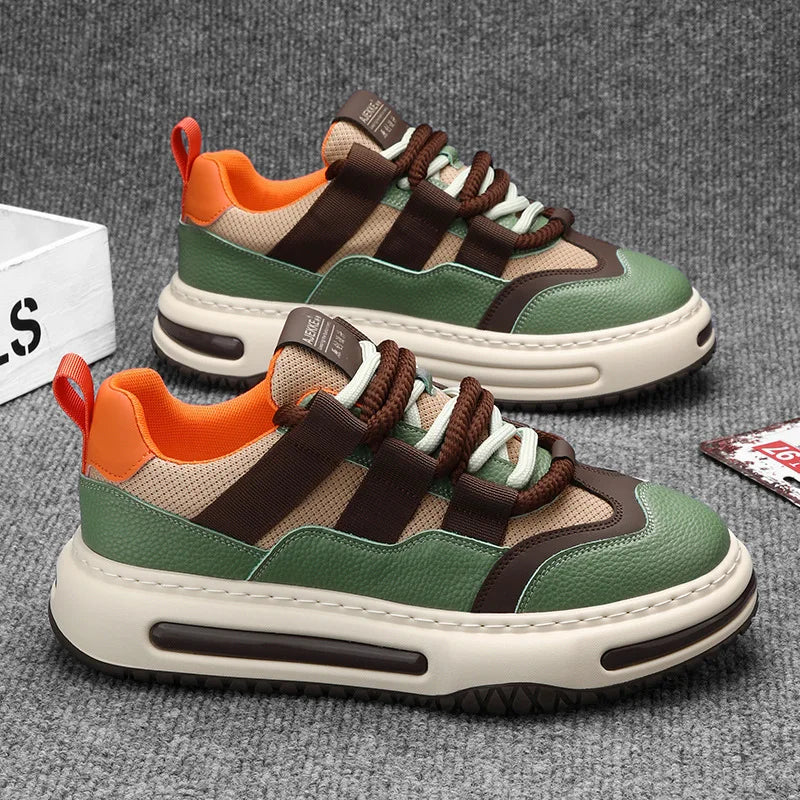 Baskets respirantes à lacets pour hommes