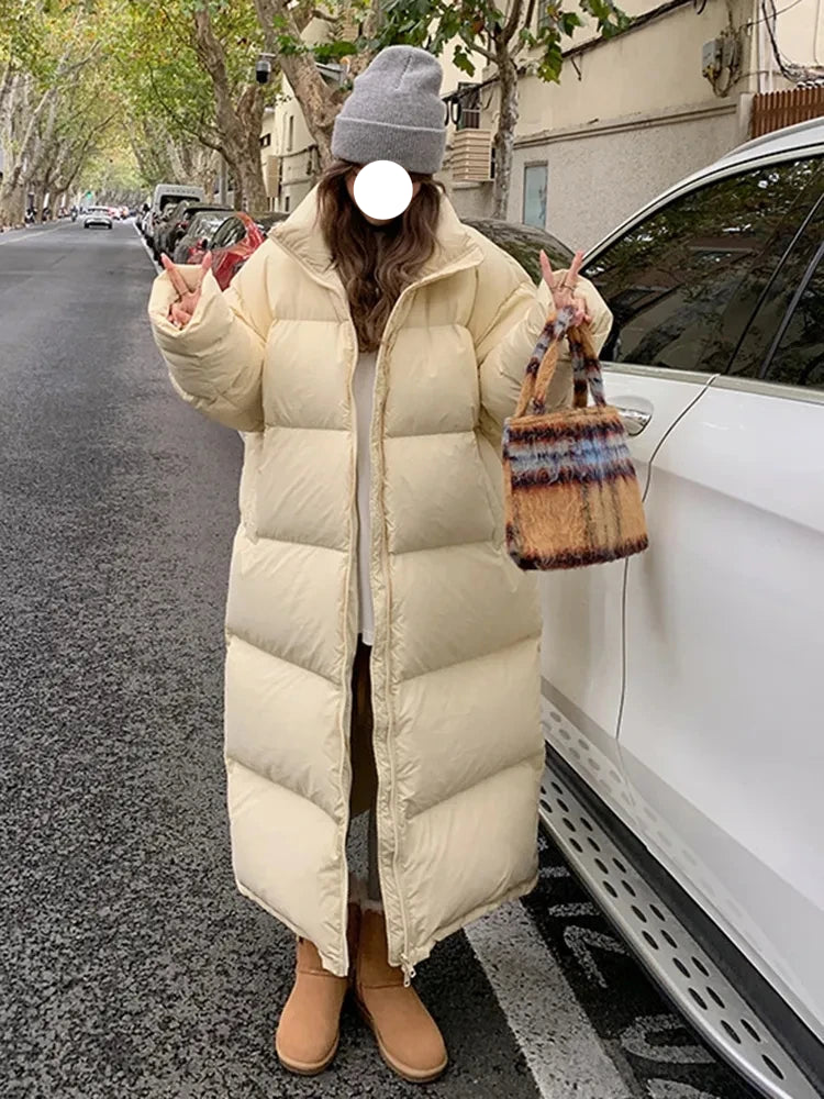 Doudoune d'hiver surdimensionnée pour femme,