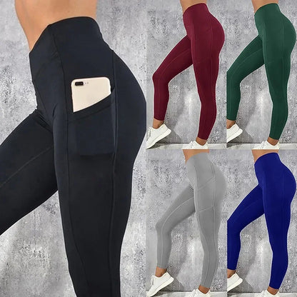 Leggings push-up taille haute pour femme