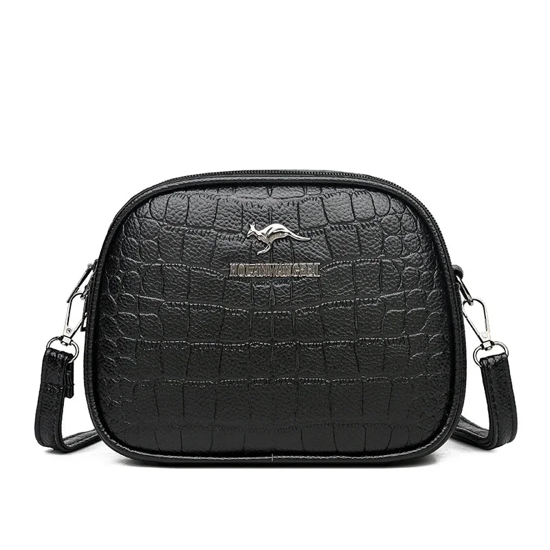 Sac à bandoulière en cuir de haute qualité pour femmes