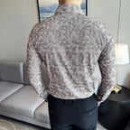 Chemise imprimée pour hommes