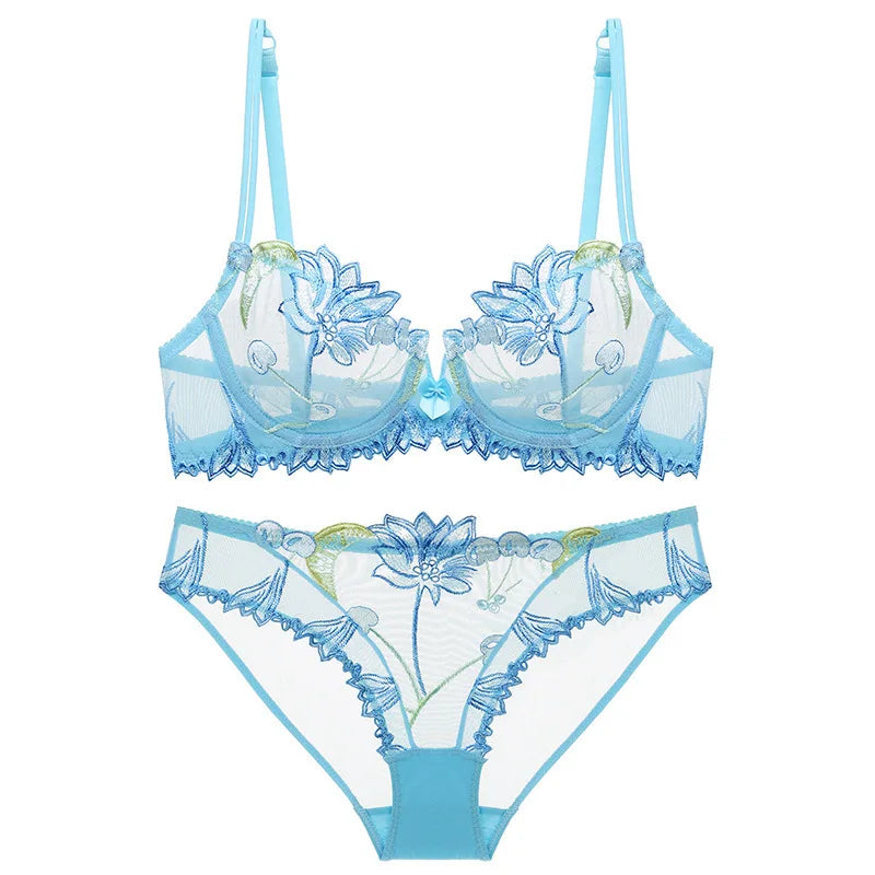 Ensemble de soutien-gorge en dentelle pour femmes