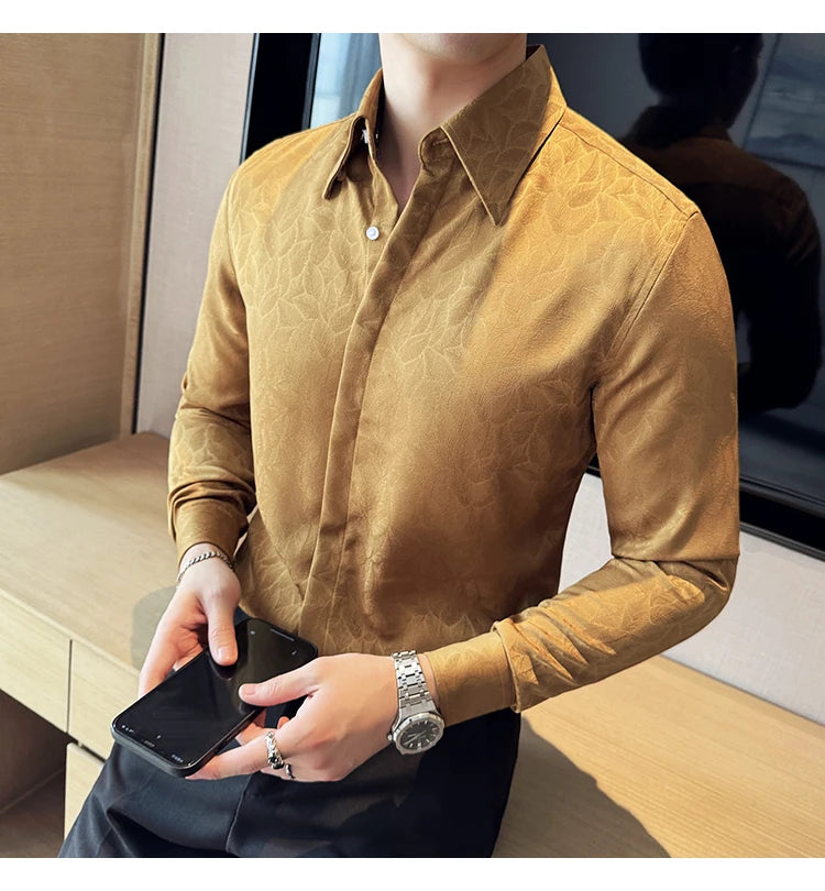 Chemise imprimée pour hommes