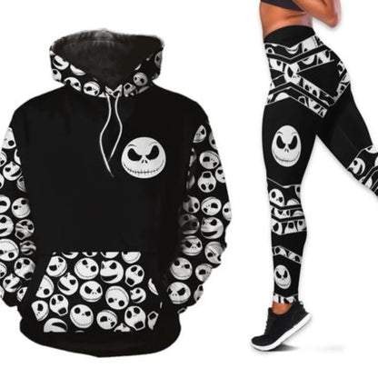 Ensemble sweat à capuche et Leggings Disney Cauchemar avant Noël Sally pour femme