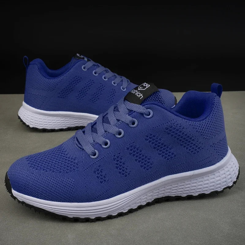Chaussures de sport décontractées avec maille respirante pour hommes et femmes