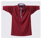 Polo à manches longues pour hommes