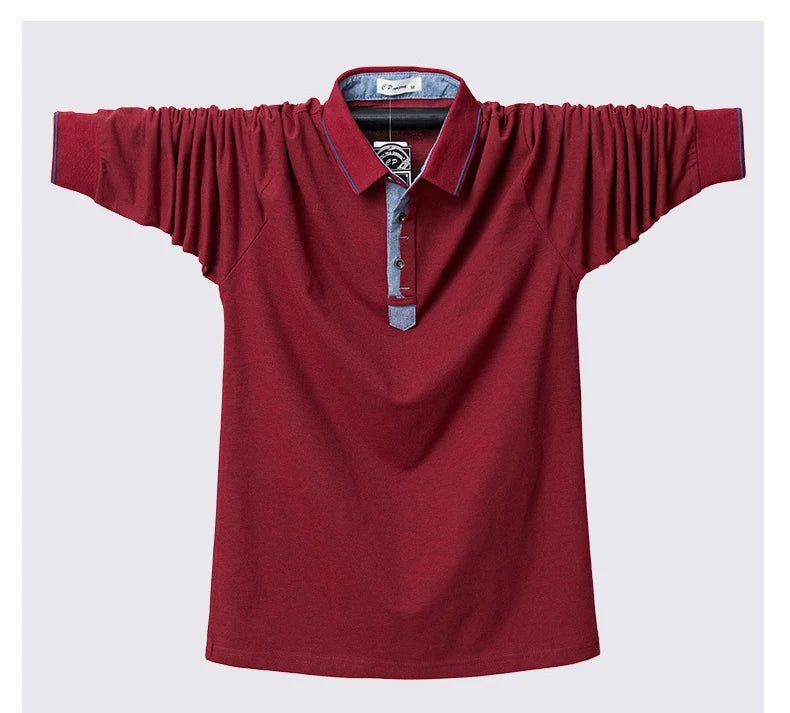 Polo à manches longues pour hommes