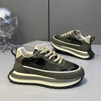 Baskets épaisses à semelle souple pour hommes