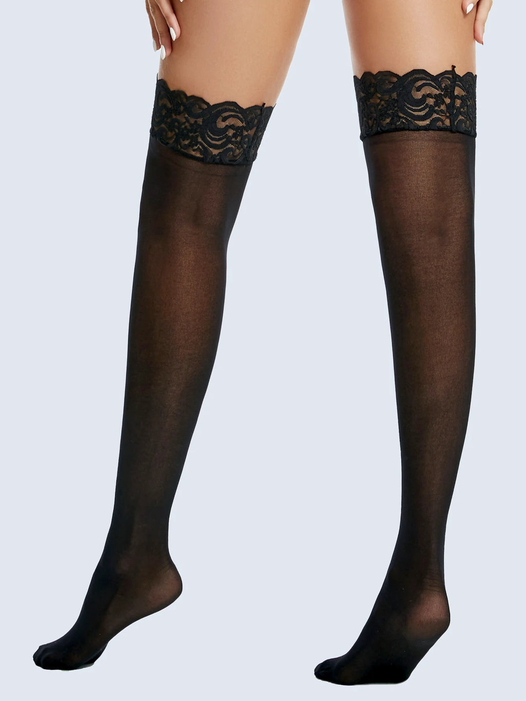 Bas en dentelle pour femmes
