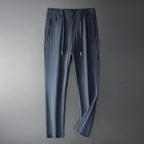 Pantalon décontracté à fermeture éclair pour hommes