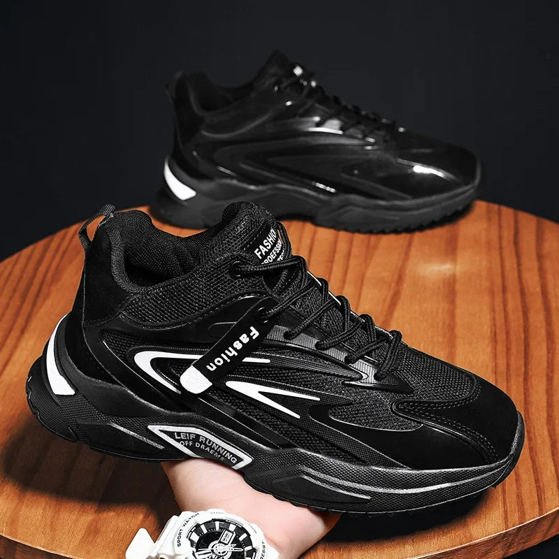 Baskets tendance en maille pour hommes