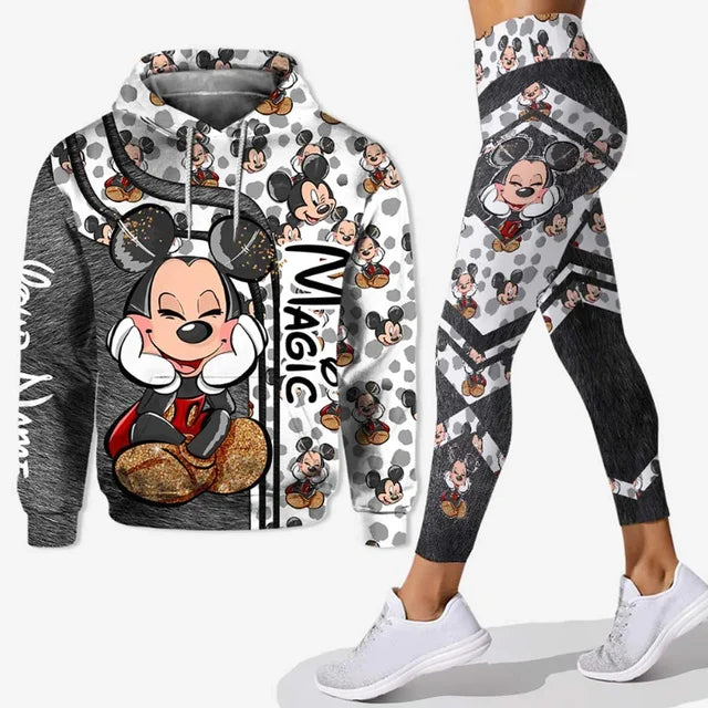 Ensemble sweat à capuche et Leggings Disney Mickey  pour femme