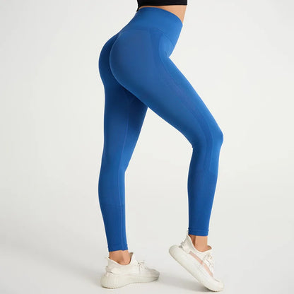 Leggings taille haute sans couture pour femmes