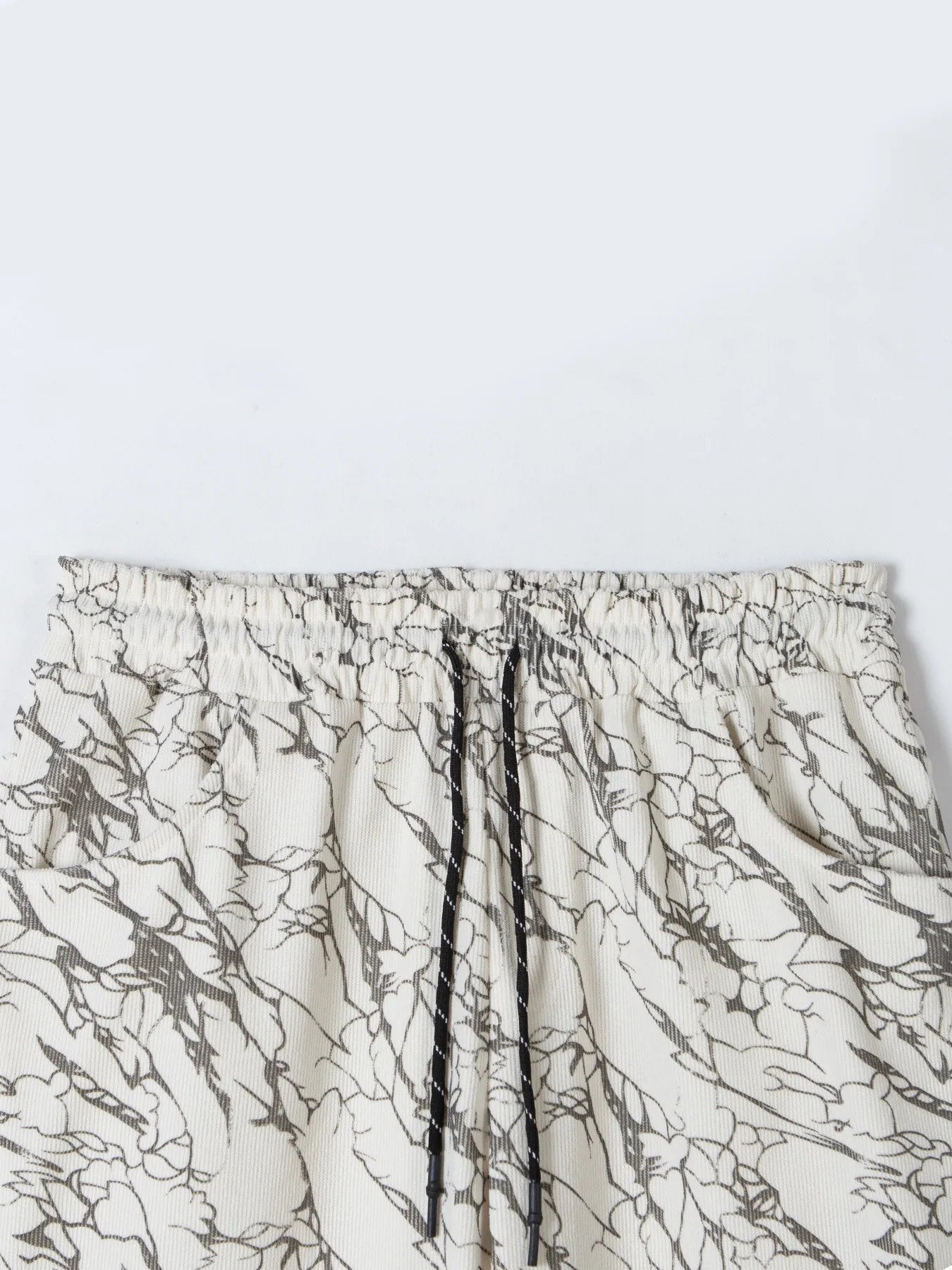 Pantalon décontracté en velours côtelé explosif pour hommes